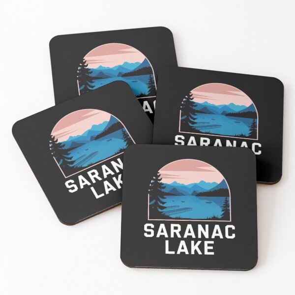 Item preview, Saranac Lake - New York United states  designed and sold by GroovyDino.