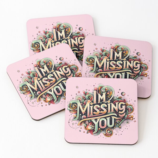 Item preview, I'm Missing You, typography designed and sold by maxmaj.