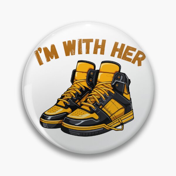 Item preview, I'm With Her Kamala Chucks and Pearls Election 2024 designed and sold by SztylishDesigns.