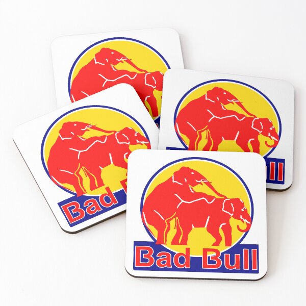 Item preview, Bad Bull; Elephant;  designed and sold by StickerApe.