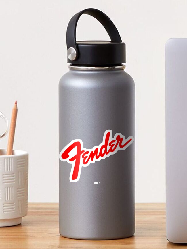 Thumbnail 1 of 3, Sticker, The Red logo For Fender Women designed and sold by AbbeyAltenwerth.