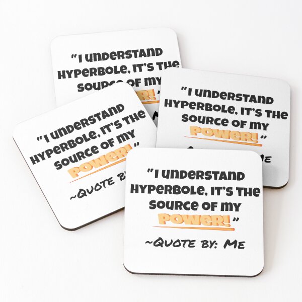 Item preview, Hyperbole is my power! designed and sold by xcSkullycx.