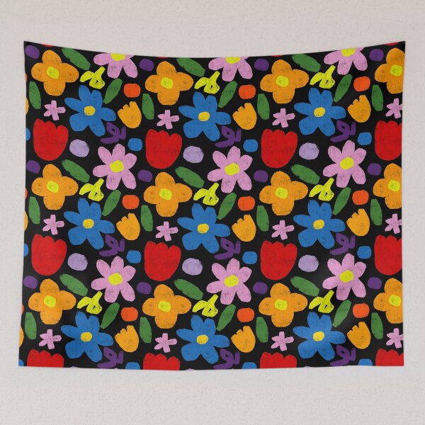 Item preview, Funky Floral Construction Paper  designed and sold by MacKenzie Turner.