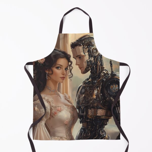 Item preview, Rococo & AI: A Dance Across Time (Dark Brown I) designed and sold by DeenaZoeyFusion.