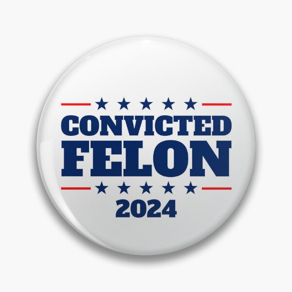 Item preview, Convicted Felon 2024 President Trump 2024 Vote Felon Gear designed and sold by DynamicDesign.