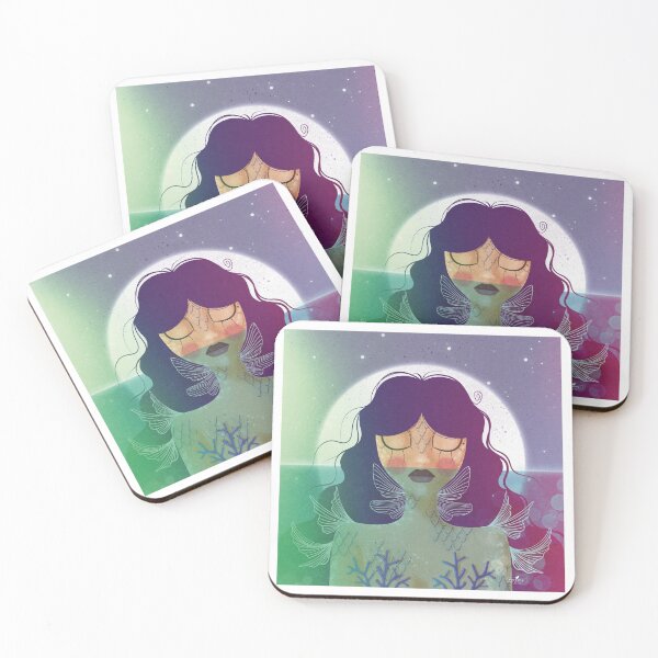 Item preview, Mediterranean Mermaid designed and sold by margamarart-.