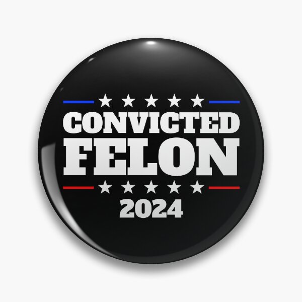 Item preview, Convicted Felon 2024 President Trump 2024 Vote Felon Gear designed and sold by DynamicDesign.