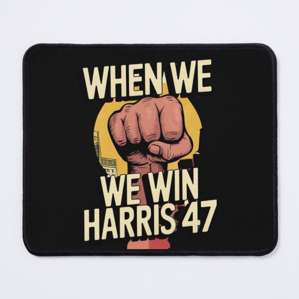 Item preview, When We Fight We Win 2024 Kamala Harris For USA President 47 designed and sold by SztylishDesigns.