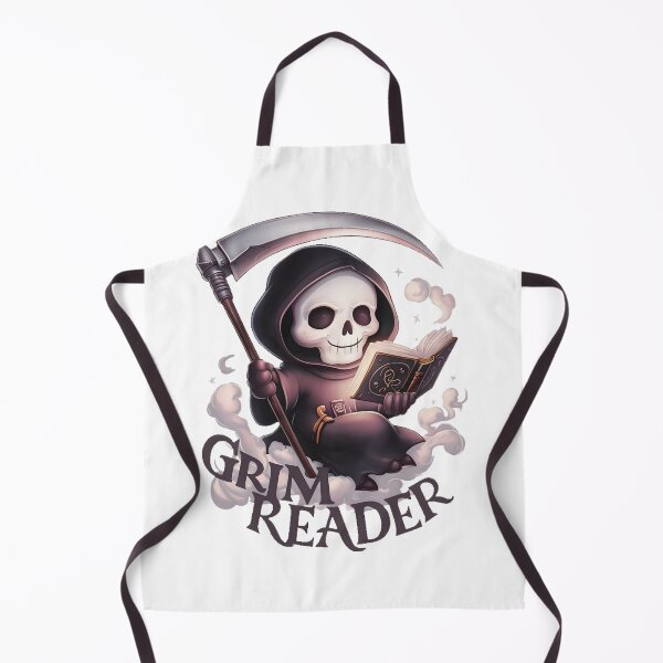 Item preview, Funny Grim Reader designed and sold by PlanetMarker.