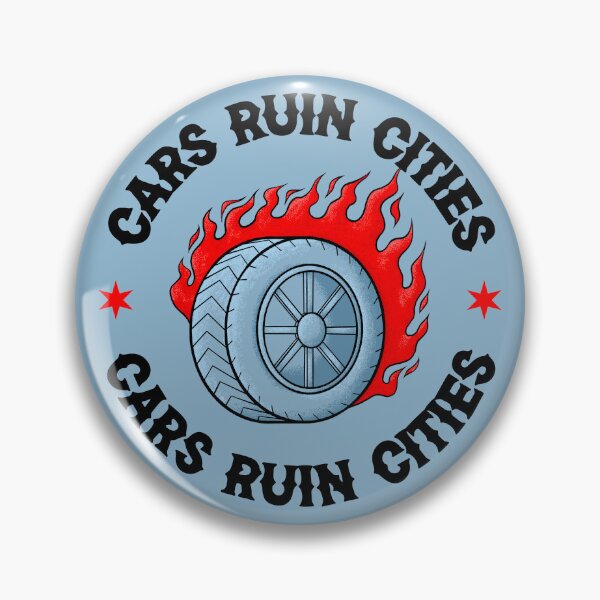 Item preview, Cars Ruin Cities - Urban Planner - Traditional American Flash designed and sold by Picket Club.