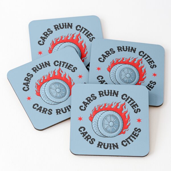 Item preview, Cars Ruin Cities - Urban Planner - Traditional American Flash designed and sold by Picket Club.