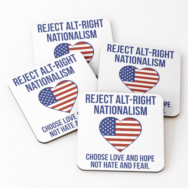 Item preview, Reject alt-right nationalism.  designed and sold by Rachel the Artist .