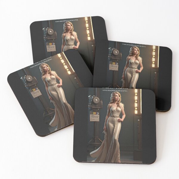 Item preview, Swift Elegance on Set: A Cinematic Dream designed and sold by eliteandhonor.