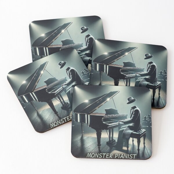 Item preview, Monster Pianist: The Invisible Man's Halloween Concert designed and sold by MySheetMusicArt.