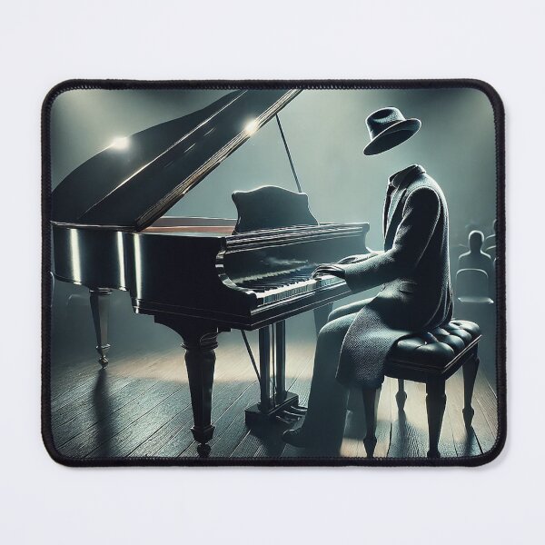 Item preview, Monster Pianist: The Invisible Man's Halloween Concert designed and sold by MySheetMusicArt.