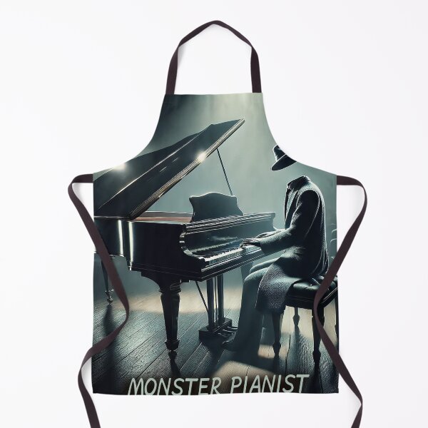 Item preview, Monster Pianist: The Invisible Man's Halloween Concert designed and sold by MySheetMusicArt.