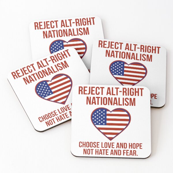 Item preview, Reject alt-right nationalism.  designed and sold by Rachel the Artist .