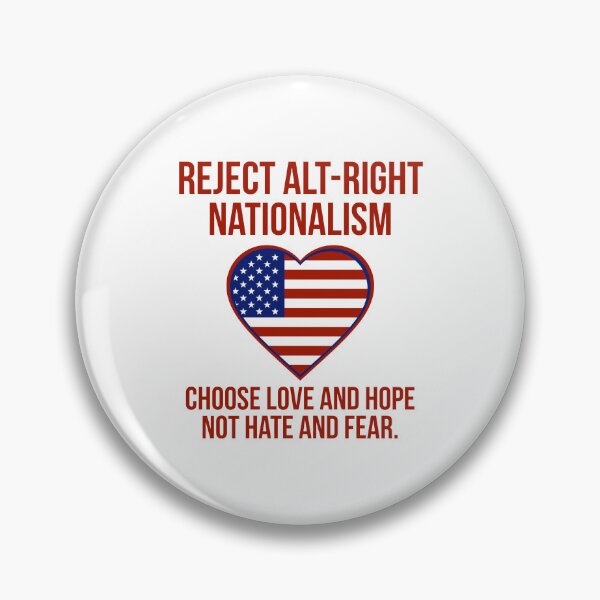 Item preview, Reject alt-right nationalism.  designed and sold by Rachel the Artist .