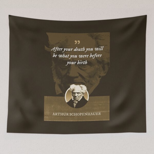 Item preview, Arthur Schopenhauer - After your death you will be what you were before your birth designed and sold by Syahrasi.