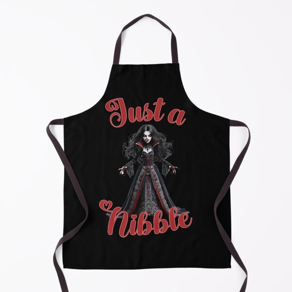 Item preview, Just a Nibble - Natasha Has Gone Viral with her thirsty blood cravings this Halloween designed and sold by 3DAF.