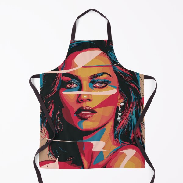 Item preview, Brazilian Top Model Pop Art T-Shirt - Vibrant Digital Portrait Design designed and sold by paulo silveira.