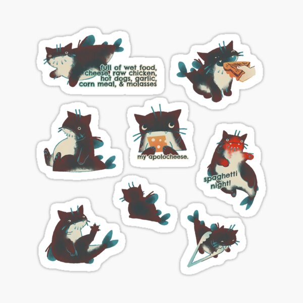 Catcatfish Ensemble Sticker