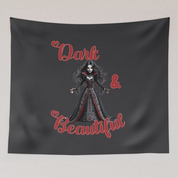Item preview, Dark and Beautiful -  Natasha Has Gone Viral with her thirsty blood cravings this Halloween designed and sold by 3DAF.