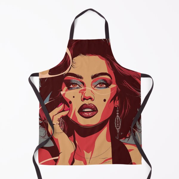 Item preview, Top Model Pop Art T-Shirt - Vibrant Digital Portrait Design designed and sold by paulo silveira.