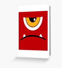 Funky monsters Greeting Card
