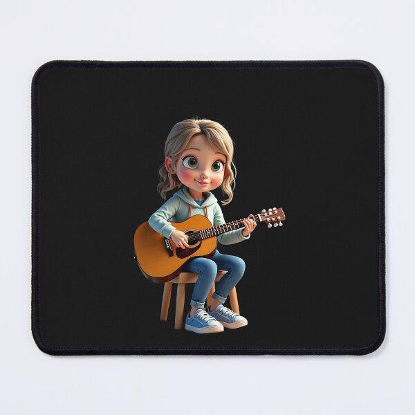 Aperçu de l'œuvre Young Swift Strumming : une séance d'entraînement à la guitare créée et vendue par eliteandhonor.