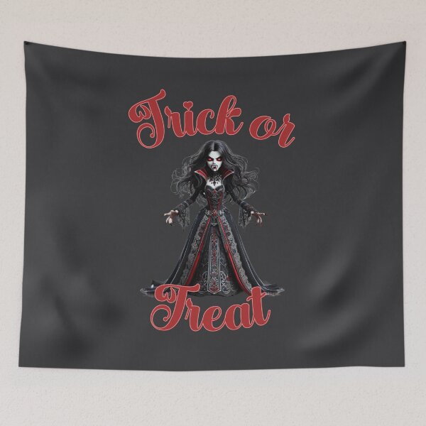 Item preview, Trick or Treat  -  Natasha Has Gone Viral with her thirsty blood cravings this Halloween designed and sold by 3DAF.