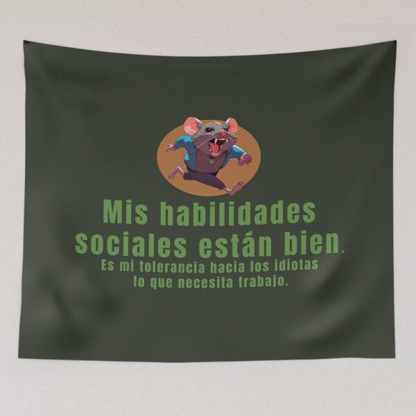 Item preview, My social skills are fine. It's my tolerance for idiots that needs work. designed and sold by La Loca.