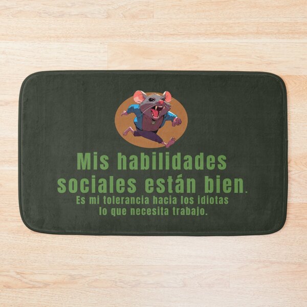 Item preview, My social skills are fine. It's my tolerance for idiots that needs work. designed and sold by La Loca.