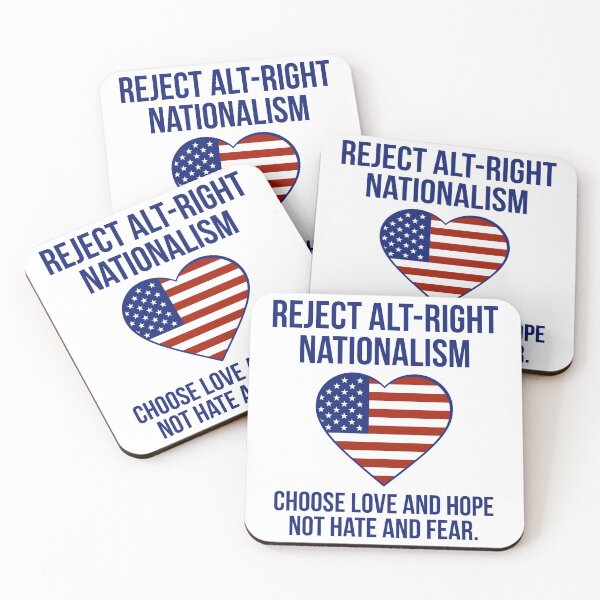 Item preview, Reject alt-right nationalism.  designed and sold by Rachel the Artist .