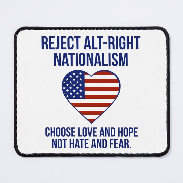 Item preview, Reject alt-right nationalism.  designed and sold by Rachel the Artist .
