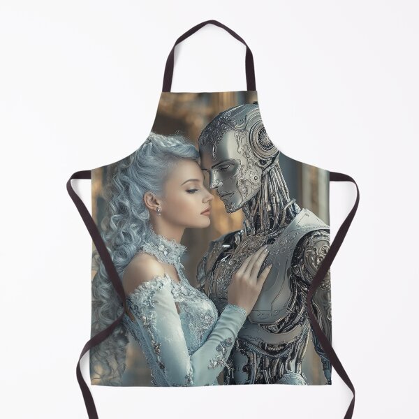 Item preview, Rococo & AI: A Dance Across Time (Powder Blue I) designed and sold by DeenaZoeyFusion.