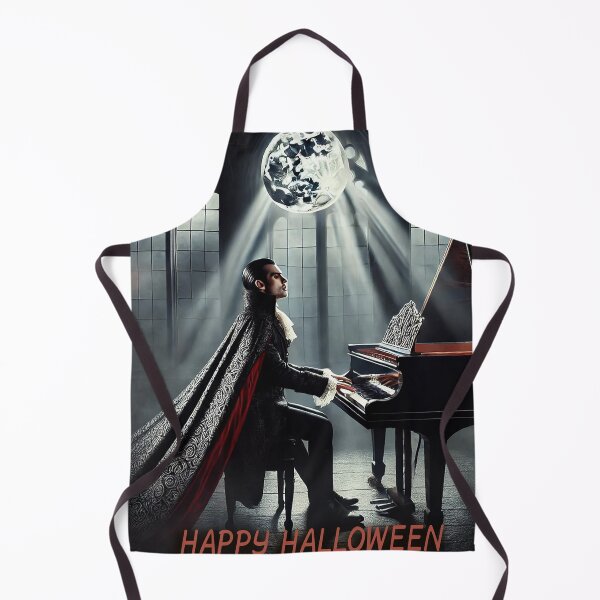 Item preview, Happy Halloween: Dracula's Moonlit Piano Serenade designed and sold by MySheetMusicArt.