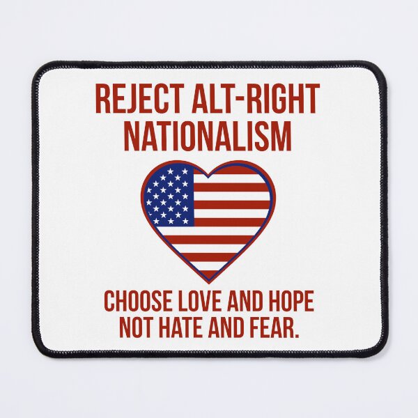 Item preview, Reject alt-right nationalism.  designed and sold by Rachel the Artist .