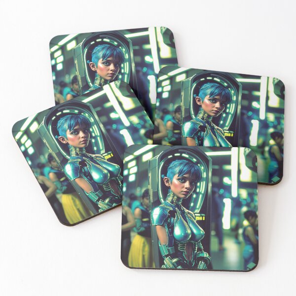 Item preview, Cyberpunk Armor Girl designed and sold by Chubuter.