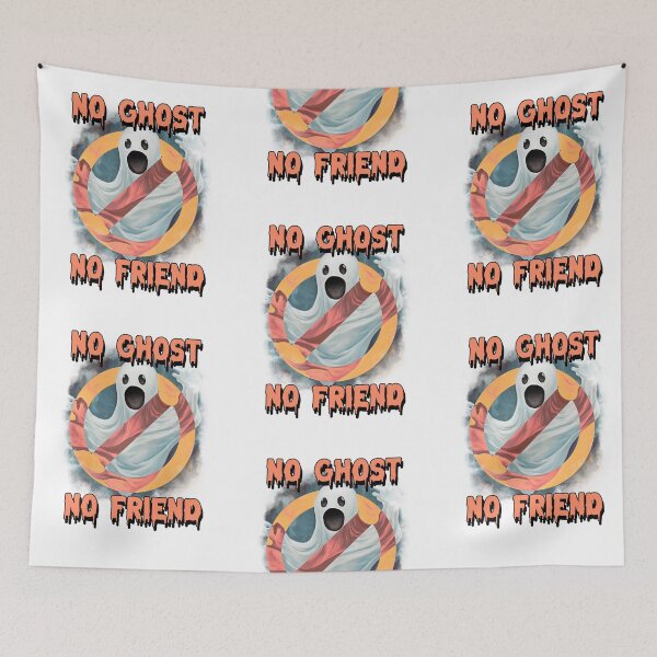 Item preview, No ghost No friend T-shirt  designed and sold by Akira-closet.