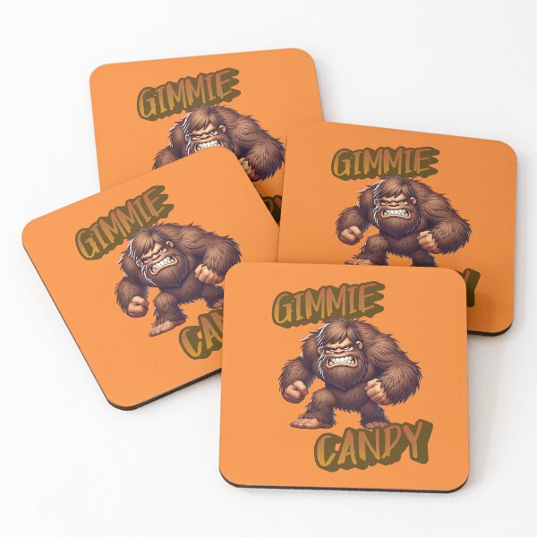 Item preview, Gimmie Candy -  Larry the Hairy Sasquatch is out on the only day he blends in looking for candy designed and sold by 3DAF.