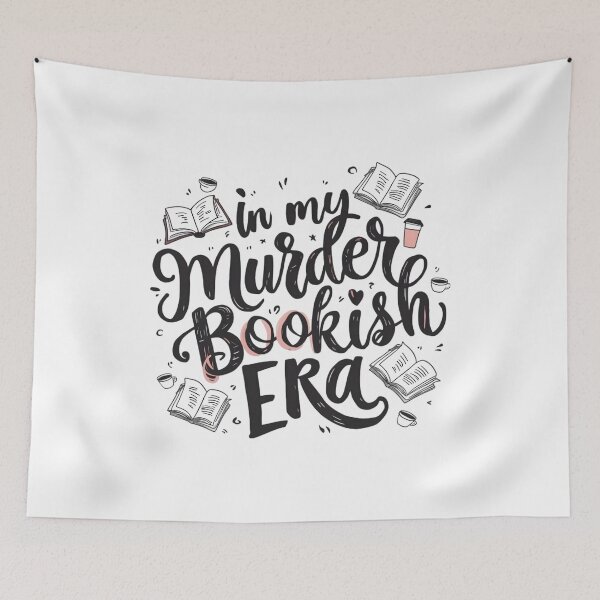 Item preview, In My Murder Bookish Era designed and sold by PlanetMarker.