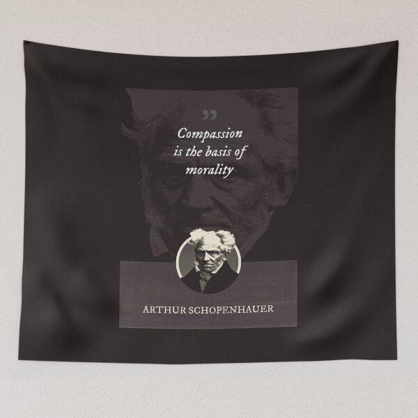 Item preview, Arthur Schopenhauer - Compassion is the basis of morality designed and sold by Syahrasi.