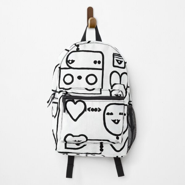 Item preview, Minimal Black and White Kawaii - Seamless Pattern designed and sold by Chubuter.