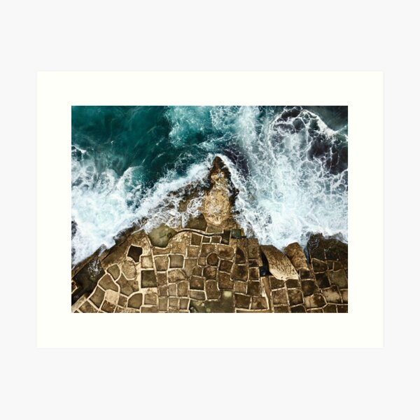 Item preview, Ocean waves and Salt Pans designed and sold by The-Drone-Man.