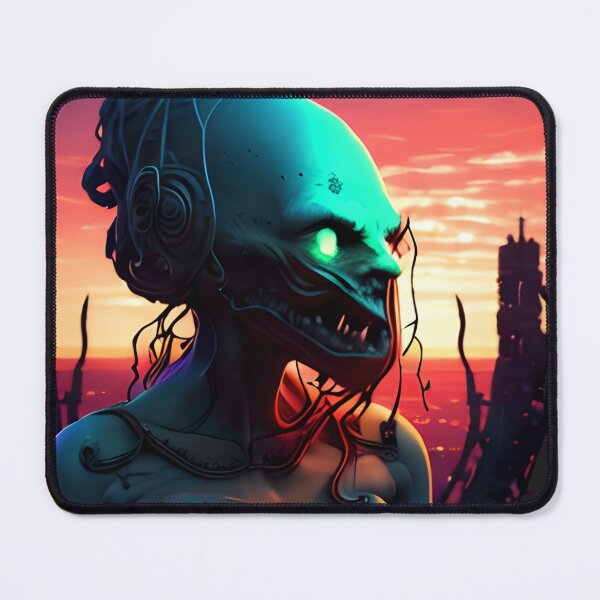 Item preview, Horrid Zombie and sunset designed and sold by Chubuter.