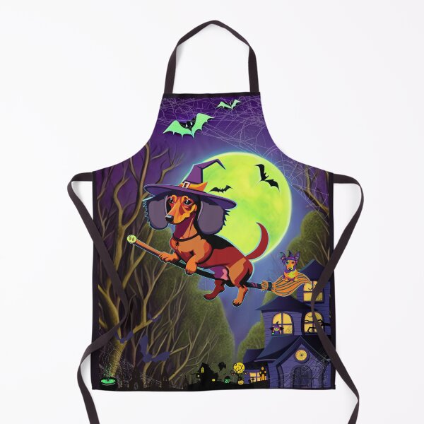 Item preview, Dachshund Halloween: A Witchy Halloweenie! designed and sold by therealbooty.