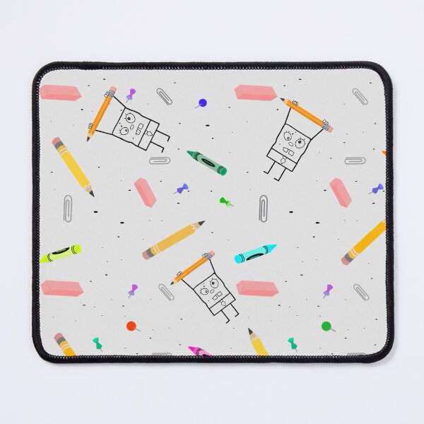 Item preview, DoodleBob school supplies pattern meme designed and sold by Seek-salvation.