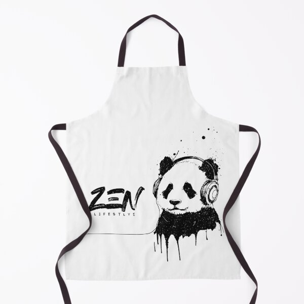 Item preview, Zen Lifestyle - Ink Panda Listening To Music designed and sold by Urban-Alien.