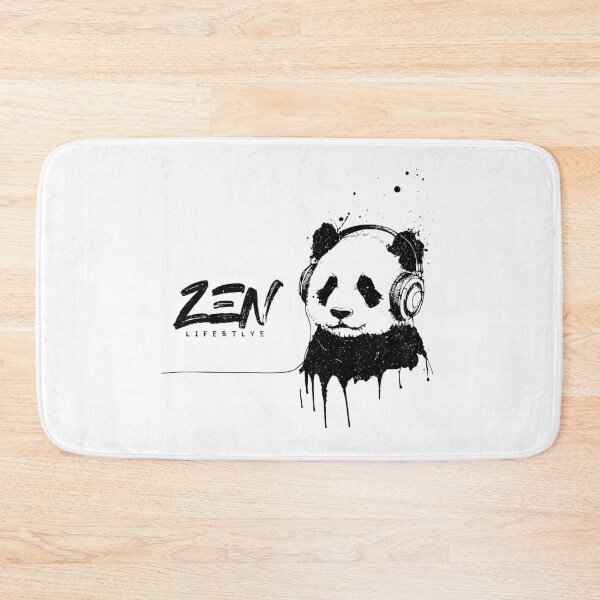 Item preview, Zen Lifestyle - Ink Panda Listening To Music designed and sold by Urban-Alien.